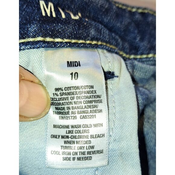 Womens Size 10 Aeropostale Midi Denim Shorts - Picture 4 of 8